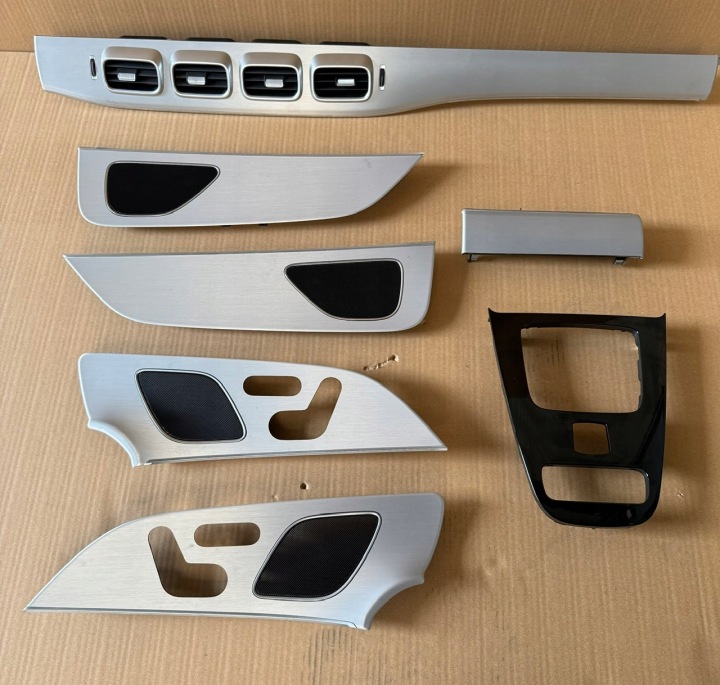 IDEALNE mouldings DEKORY DECORY aluminium SATYNA MERCEDES GLE W167 AMBIENTE 1
