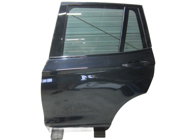BMW X3 F25 hinten schwarze MPAKIET 416 CARBON SCHWARZ links Tür heck 7238695