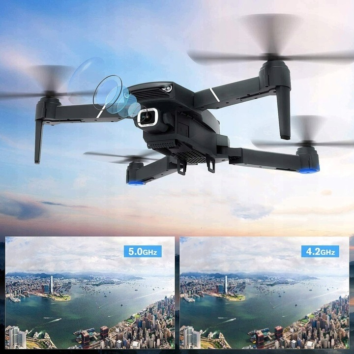 LS-E525 дрон з камерою 4K HD 90° камера 2160*1080 відео з WI-FI — фото 10