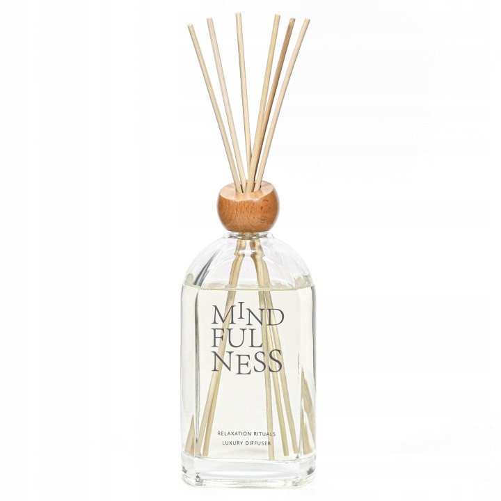 Aromatický difuzér s tyčinkami Funi, 500 ml, mindfulness