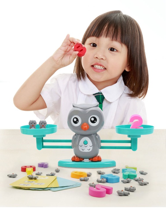 Balance Scale SOWA Learning to Count OWL Brand AIG