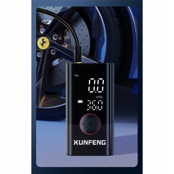 Компресор автомобільний насос електричний компресор XUNFENG Air pump PRO — фото 9