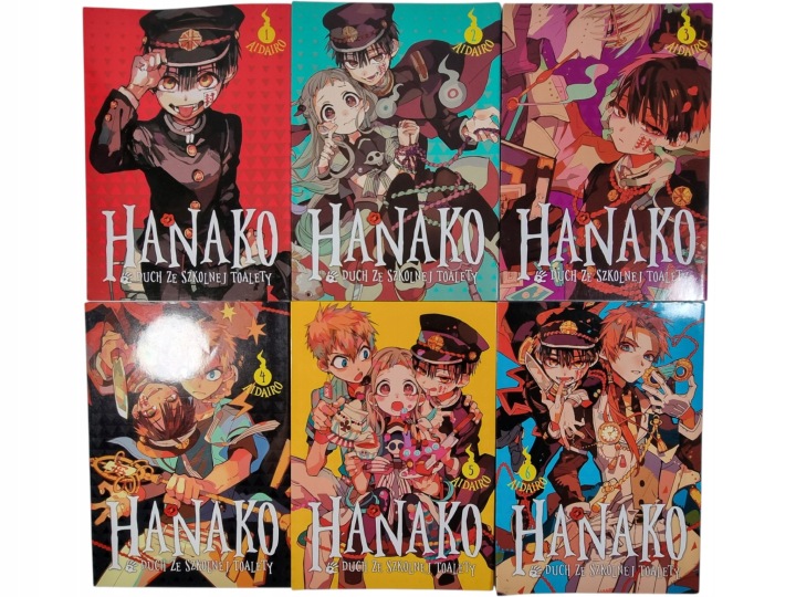 Zdjęcie egzemplarza: Hanako, duch ze szkolnej toalety 1-6 / Manga / AidaIro