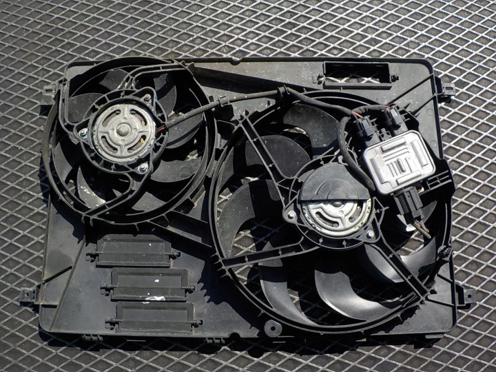 FORD MONDEO IV 2.0 TDCI Lüfter modul des Kühlers 6G91-8C607-RC