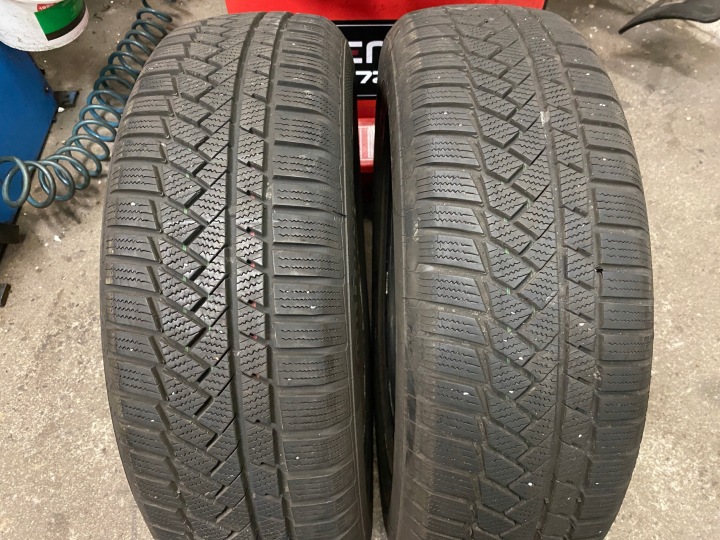 2 tyres winter 215/65R17 Continental TS 850 P CONTI SEAL 8mm