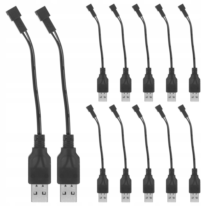 Кабель USB-C для заряджання для машини для бульбашок 12 шт. короткий