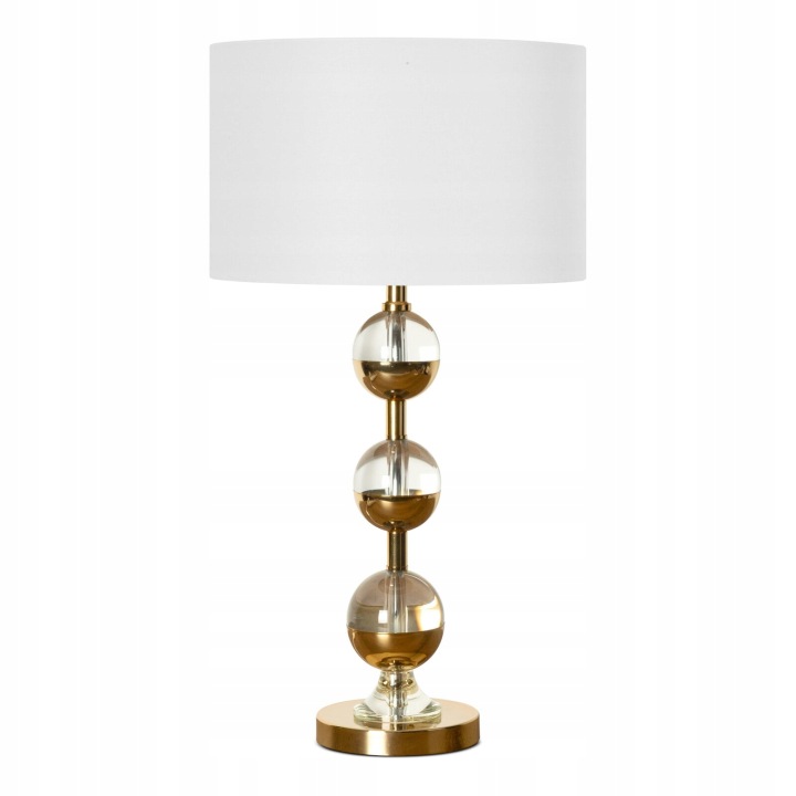 Dekorativní stolní lampa Alison, zlatá, Ø36 x 66 cm E27