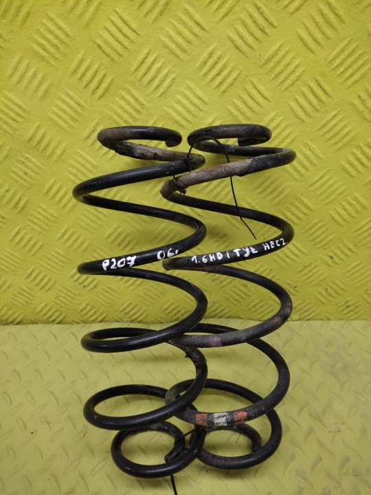 PEUGEOT 207 1.6 HDI springs springing rear part