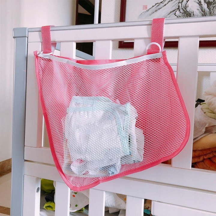 Багі Net Bag Візок дитячий Візок легкий несучий Рожевий 20x35x35 см — фото 3
