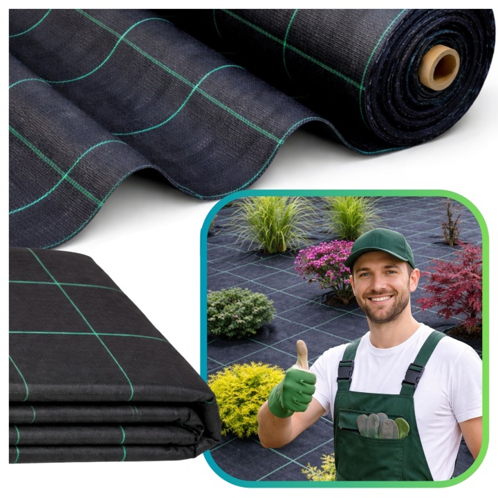 Agrotextilie Premium 100G/m2 1,6m x 15MB Silná Agrotextilie 160 cm Uv