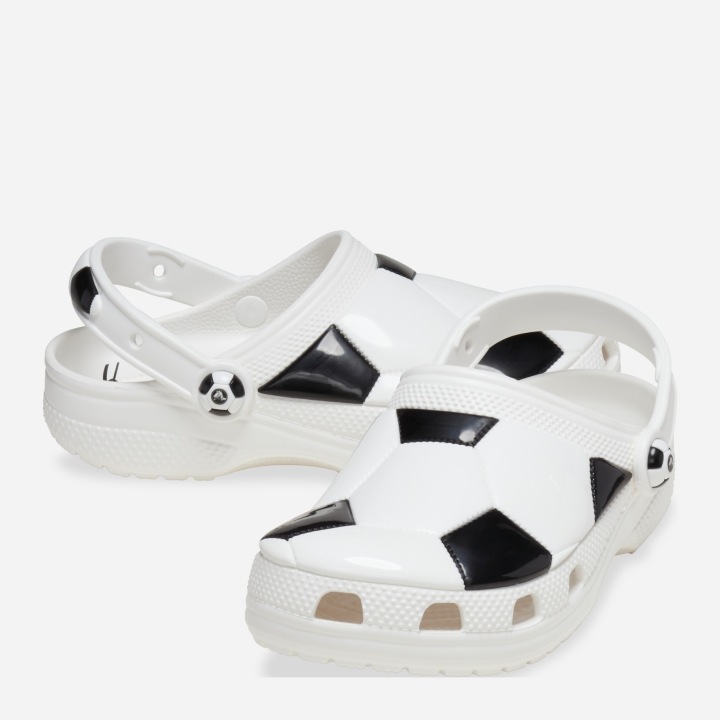 Crocs шльопанці дитячі пластик білий розмір 32,5 — фото 3