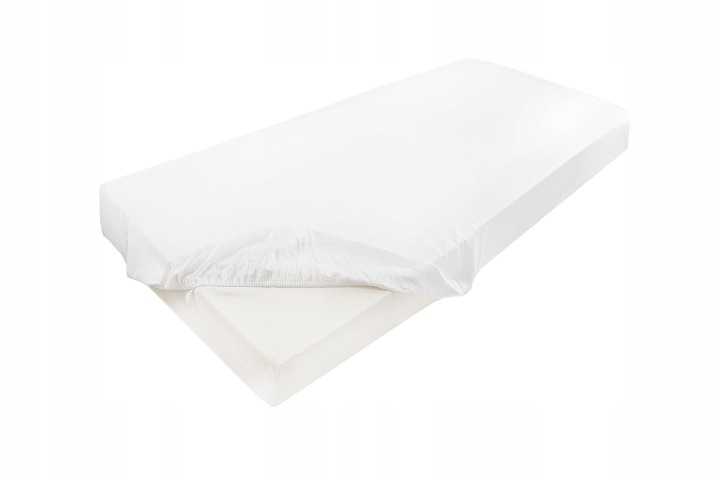 Prostěradlo Jersey s lycrou 210/220x190/200x30 Bílé