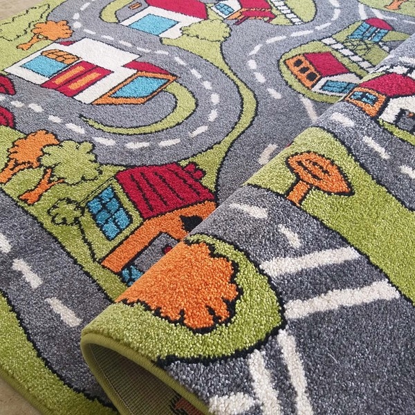 Килим KIDS 108 вулички для дитини для дитсадка школи з сертифікатом 200x290 — фото 3