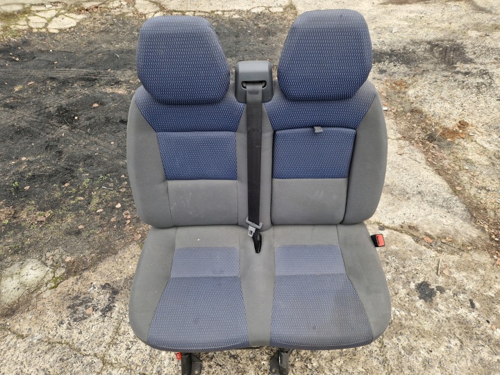 LAWKA SIEDZENIE PASAZERA FIAT DUCATO BOXER JUMPER NIEBIESKA