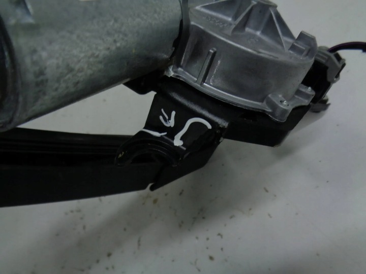 FORD FIESTA MK8 17r> mini motor of a wiper rear part of the rear H1BB17404AA
