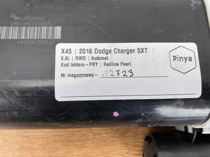 Dodge Chargeur filtre à vapeur de carburant carbone 2015+ 9