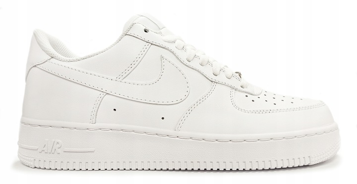 Взуття Nike На шнурівці Білі Шкіра Натуральна AIR FORCE 1 LE DH2920111 # 36,5 — фото 12