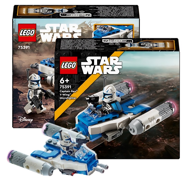LEGO Star Wars 75391 Мікровинищувач Y-Wing капітана Рекса — фото 13