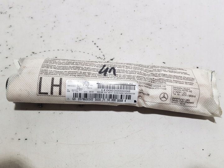 MERCEDES W207 airbag Laterale / lato sedile sinistra autisti 2078600302
