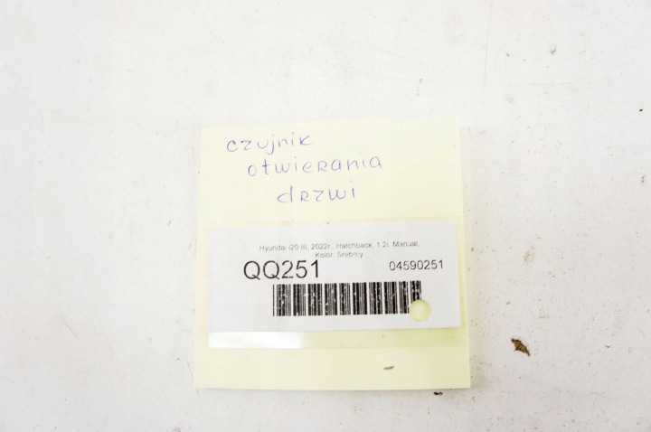 Σύνολο αισθητήρων τέλους πόρτας QQ249+ Hyundai I20 III 11