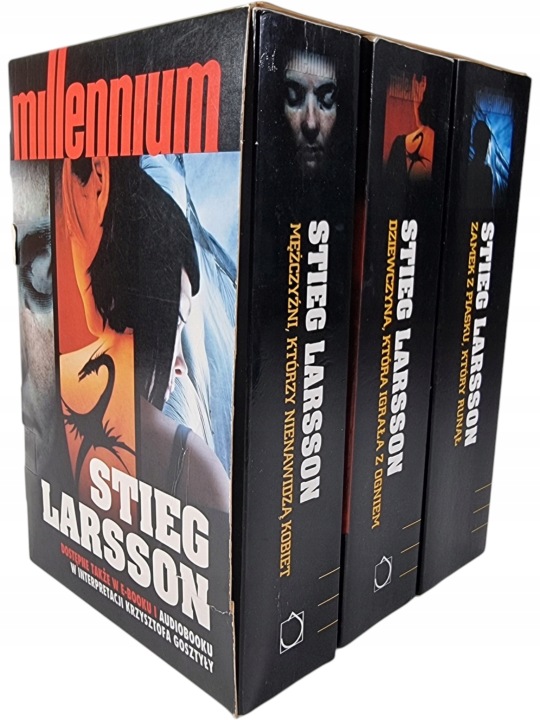 Zdjęcie egzemplarza: Saga Millennium 1-3 / Stieg Larsson / Mężczyźni, którzy nienawidzą kobiet