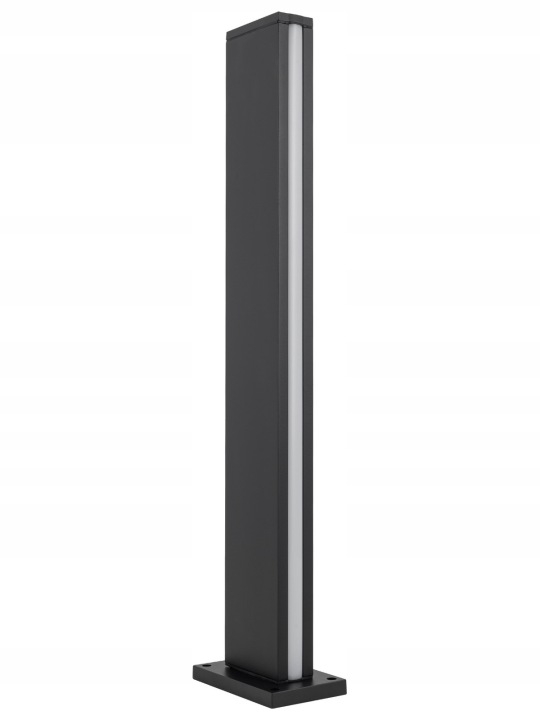 Zahradní Lampa Slit Led černá 12W IP54 3000K 70 cm venkovní stojící IP54
