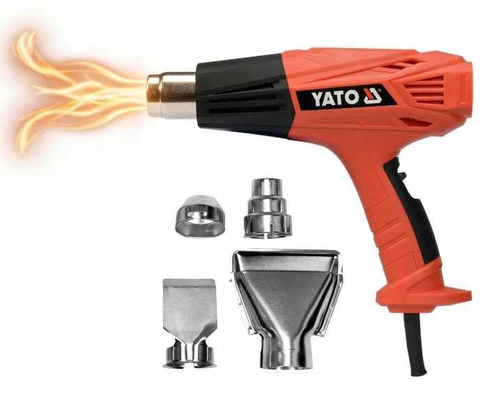 Horkovzdušná Pistole 2000 W 230 V 450-600 °C Yato YT-82294