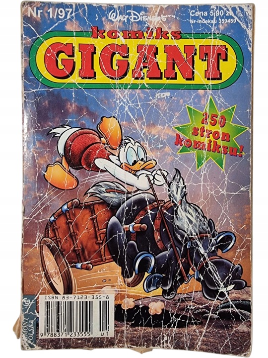 Zdjęcie egzemplarza: Komiks Gigant 1/97 / Komiks Gigant / Kaczor Donald / Komiks nr 11