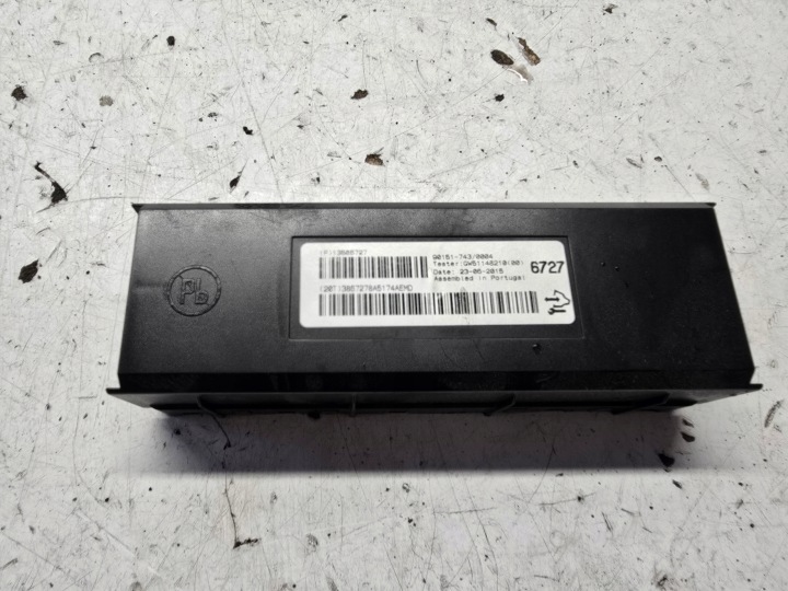 OPEL ZAFIRA C module control unit air conditioning devices of the air conditioning 13588727