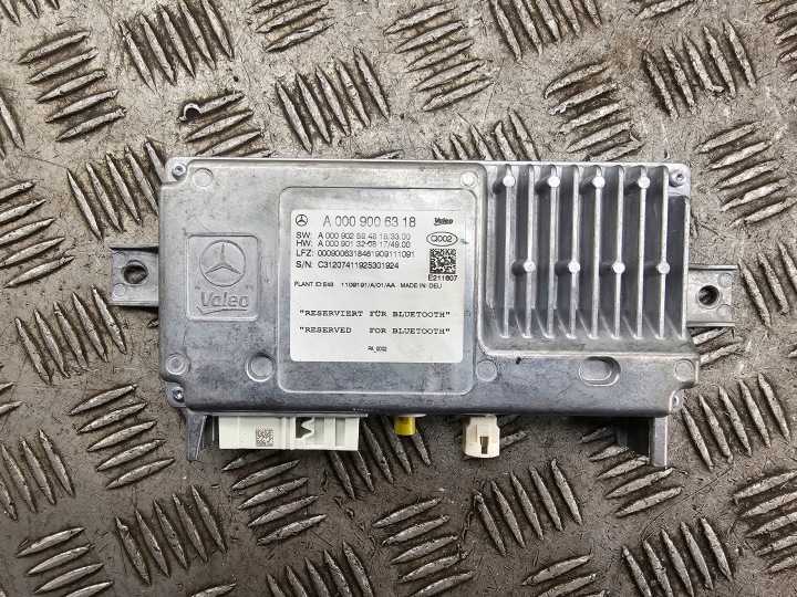 module control unit KAMERY MERCEDES CLA W118 W177 W247 2.0CDI A0009006318
