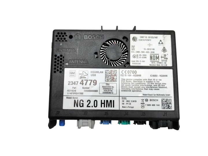 module control unit navigation devices HMI OPEL INSIGNIA A LIFT (2013-2017) 23474779