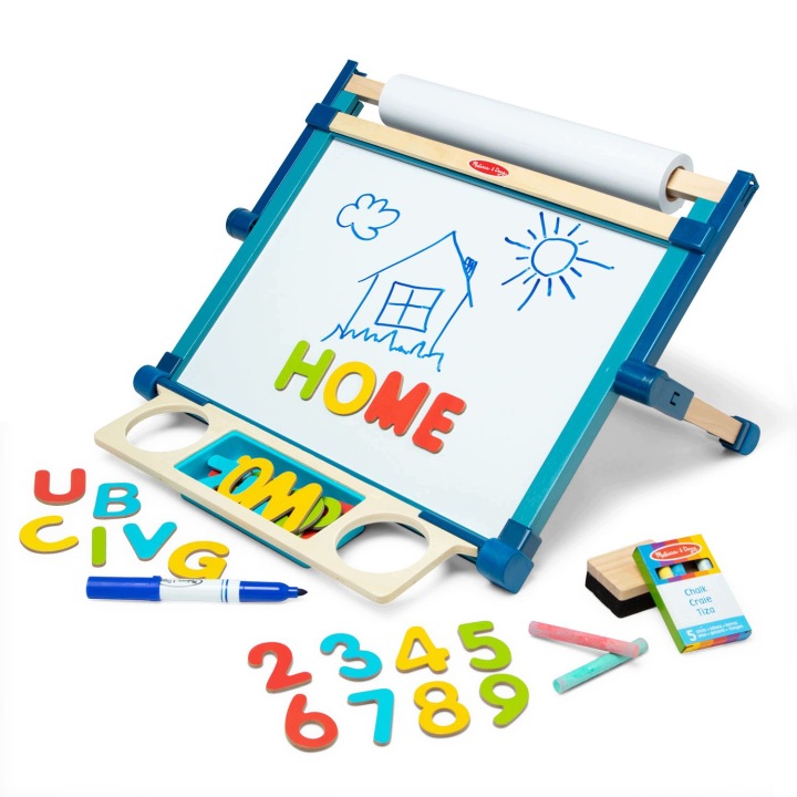 MELISSA+DOUG - двосторонній магнітний настільний ART мольберт (806264)