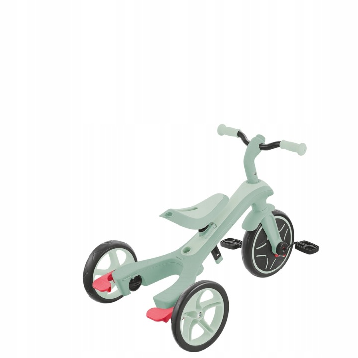 Велосипед триколісний Globber Explorer Trike 4 в 1 Еко Кокос зелений складаний — фото 5