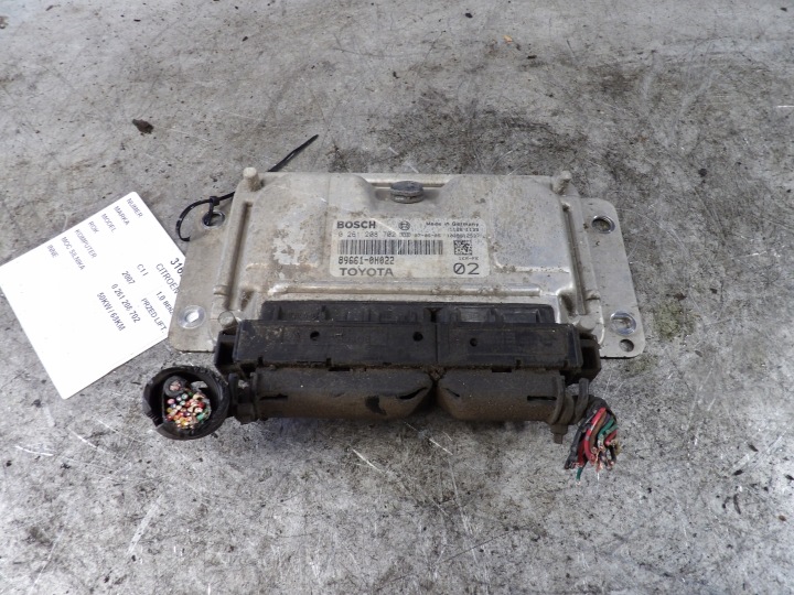 Citroen C1 und Computer, Bedienteil 0261208702 89661-0H022 BOSCH