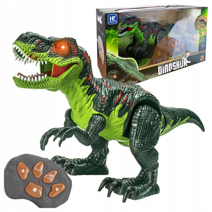 INTERACTIVE DINOSAUR RC CONTROLLED REMOTE CONTROL FOR CHILDREN DANCES ROARS