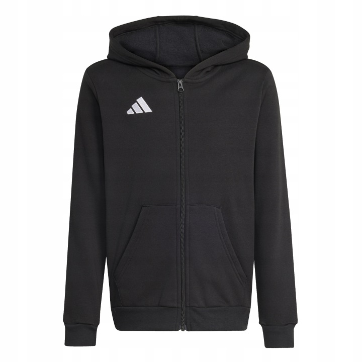 ADIDAS ENTRADA 26 худі FULL ZIP JUNIOR (128) кофта дитяча чорний