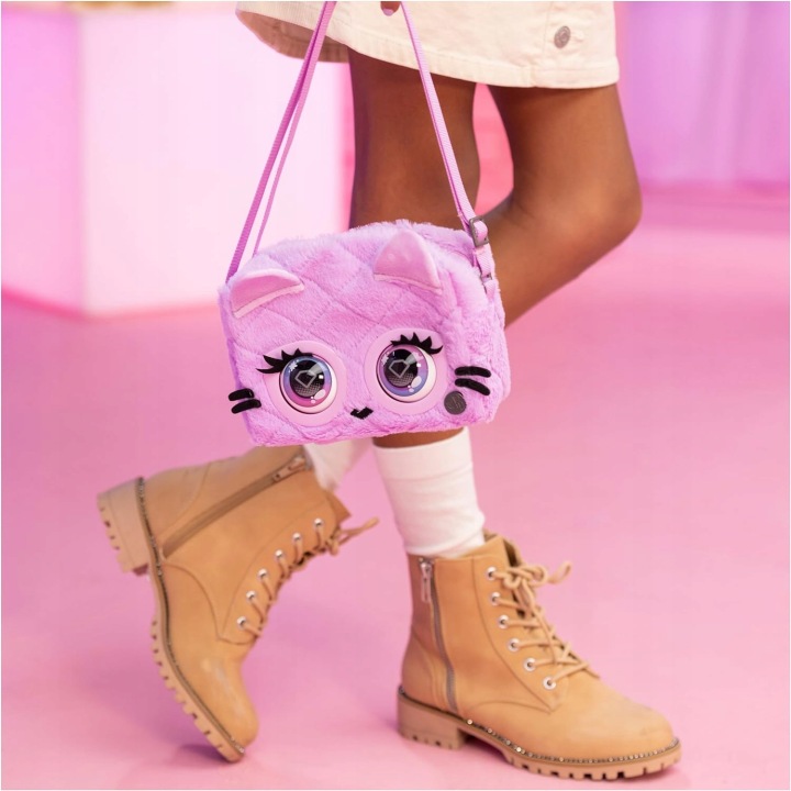 Spin Master Purse Pets Металізована інтерактивна сумочка Зебра — фото 3