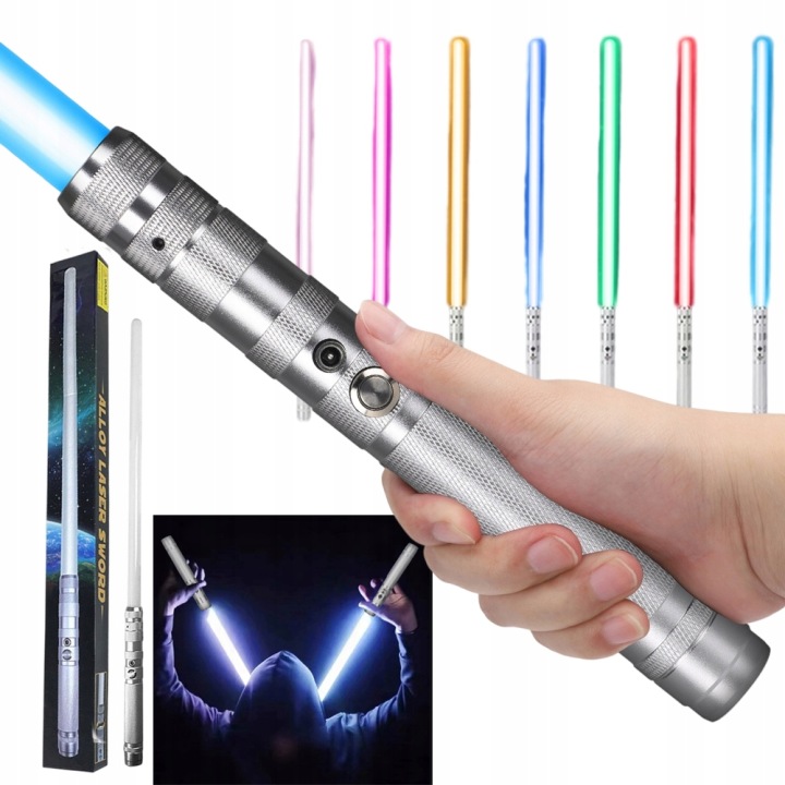 Меч світловий Smooth Swing FX Lightsaber RGB 7 kolorów метал