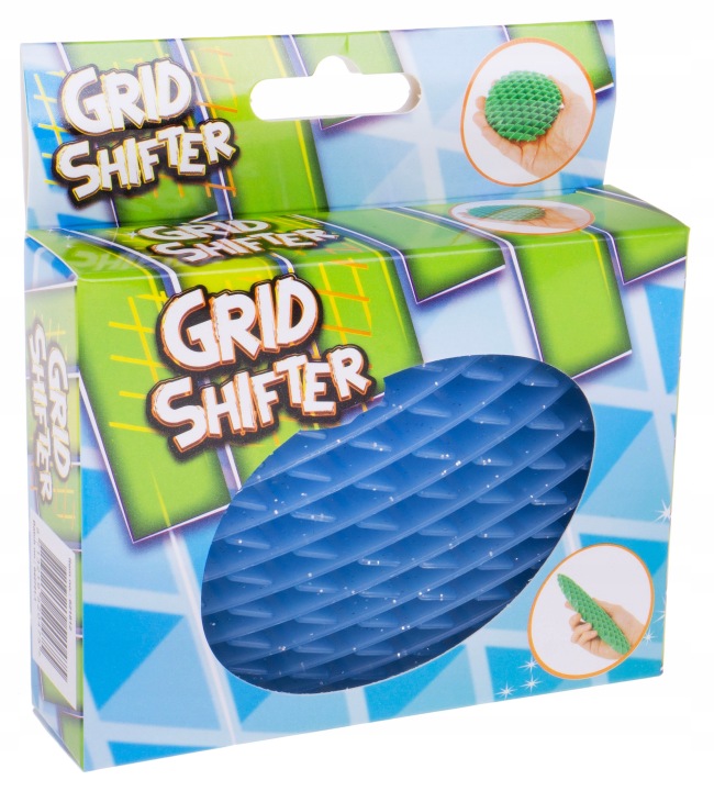 Фіджет GRID SHIFTER 3D іграшка сенсорна антистрес помаранчево-рожевий — фото 2
