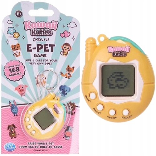 E-PET гра електронна KAWAII KUTIES вирости свої звірятко жовта — фото 2