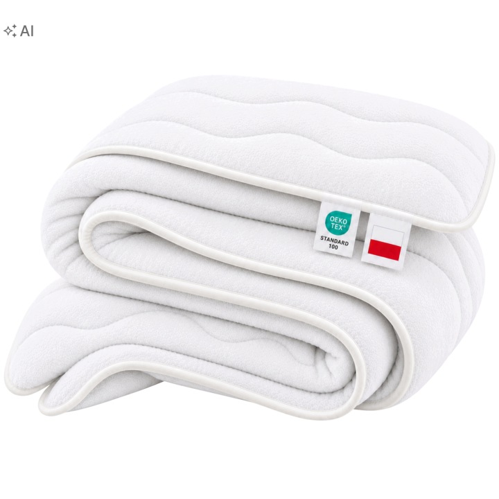 Přikrývka Fleece 200x200 CM Celoroční Bílá Antialergická Zimní Teplá