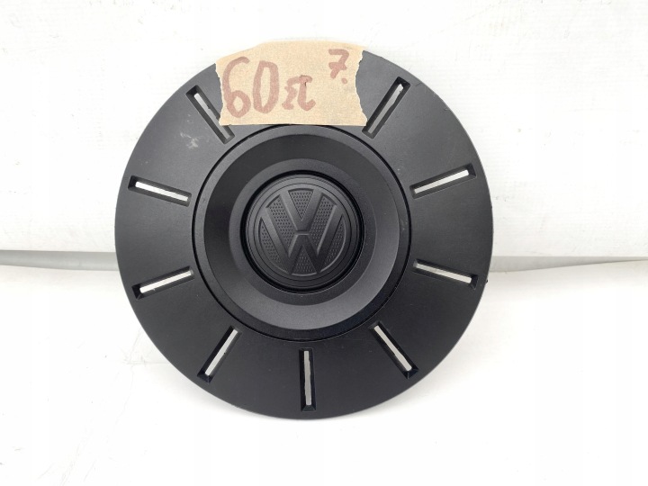 VW TRANSPORTER T5 T6 - KAPSEL Coperchio copri - CERCHI STALOWEJ nero come nuovo