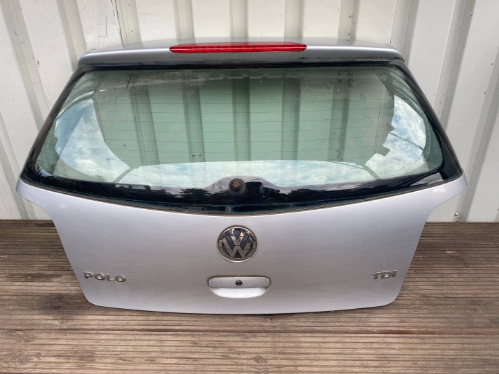 VW POLO IV 9N LIFT komplett heckklappe kofferraumdeckel kofferraum heck SREBRNY