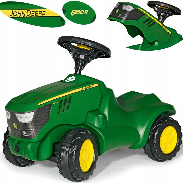 Каталка RollyMinitrac John Deer Трактор JOHN DEERE 6150R ROLLY TOYS — фото 4