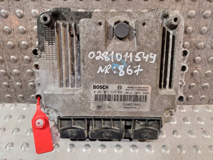 Ordinateur 0281011549 8200370779 8200310863 RENAULT MEGANE SCENCI II 1.9 DCI