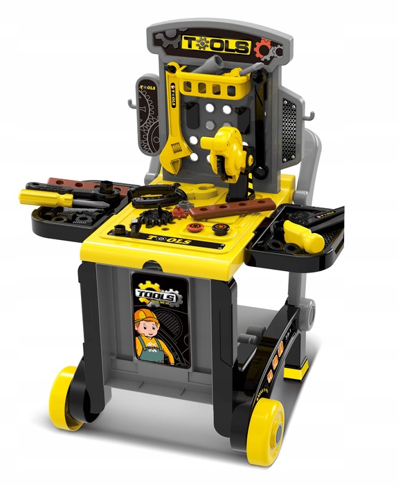 DIY WORKSHOP FOR CHILDREN TOOL TRUCK Barrow + TOOLS Brand click4TOYS