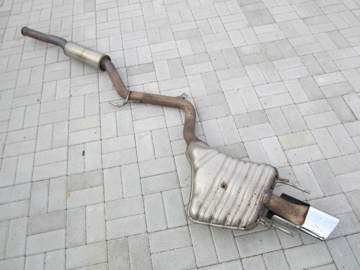 silenziatore sinistra Mercedes W221 S600 V12 Long
