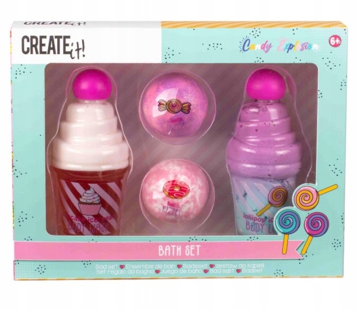 CREATE IT CANDY набір для купання