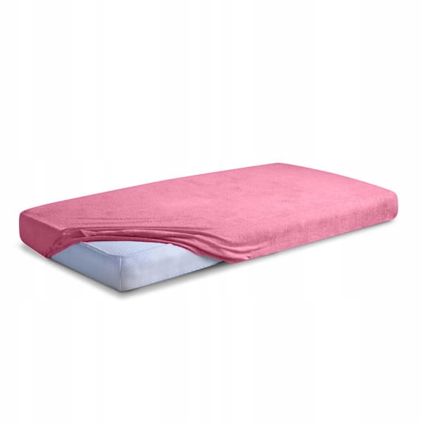 Froté Prostěradlo s gumou 210/220x190/200 Classic Růžové