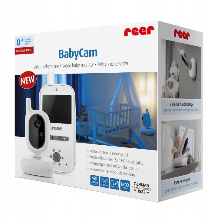 REER BABYCAM цифрова радіоняня аудіо відео — фото 4